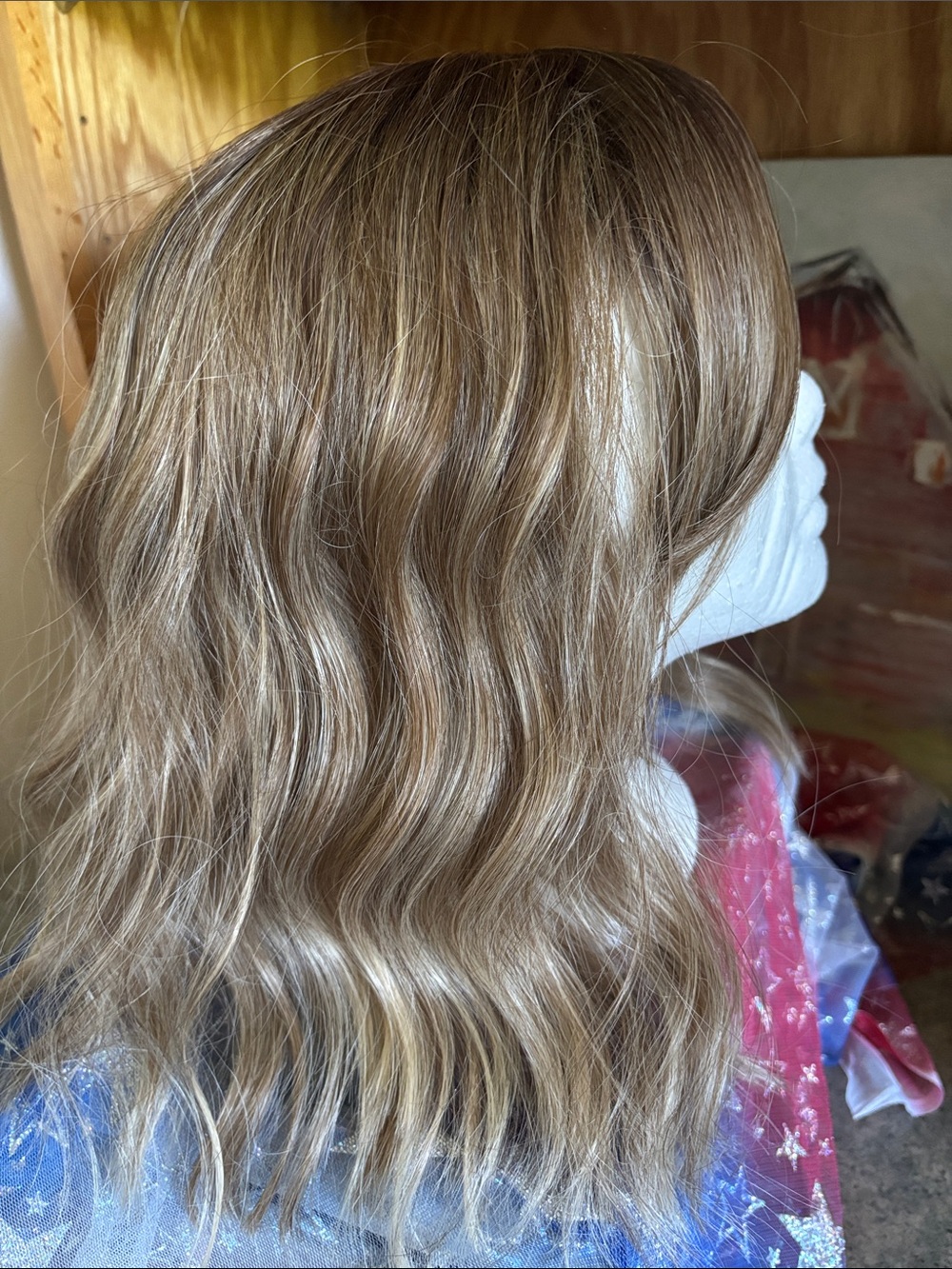 Ombré rooted hair topper - Picture 2 of 7